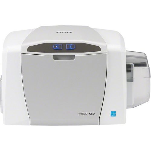  Fargo C50 ID Card Printer with Asure ID 7 Express & Webcam