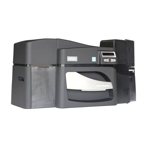  Fargo DTC4500e Dual side ID Card Printer & Supplies Bundle with Card Imaging Software