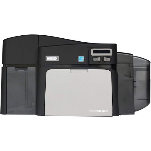  Fargo DTC4250e Dual-side ID Card Printer & Supplies Package