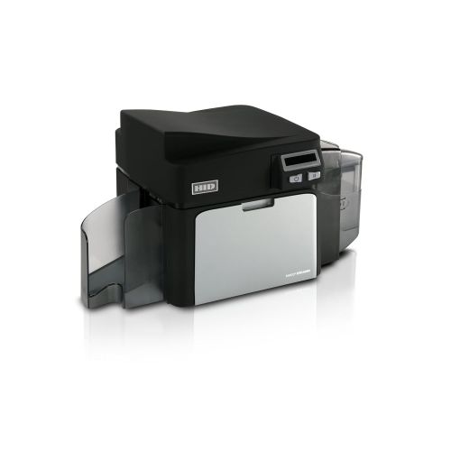  Fargo DTC4250e Single-side ID Card Printer & Supplies Package