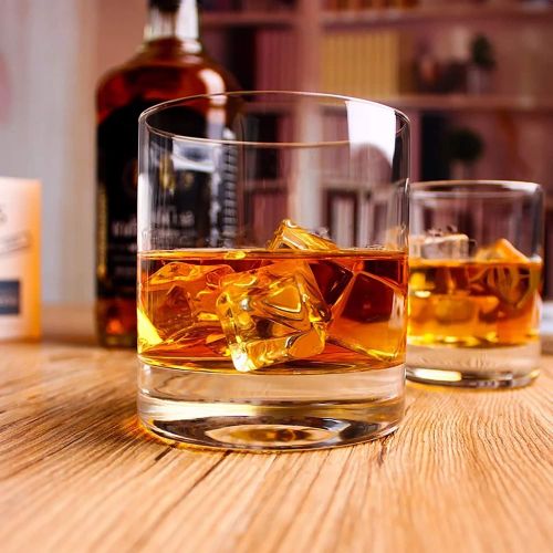  [아마존베스트]Farielyn-X Whiskey Glasses-Premium 12 OZ Scotch Glasses Set of 6 /Old Fashioned Whiskey Glasses/Perfect Gift for Scotch Lovers/Style Glassware for Bourbon/Rum glasses/Bar Tumbler Whiskey Glas