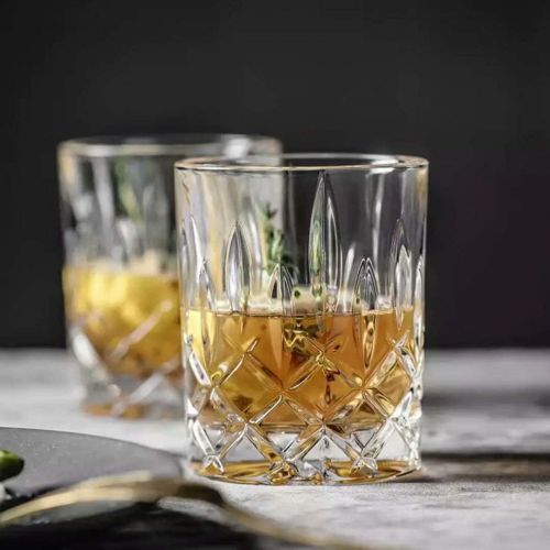  [아마존베스트]Farielyn-X Crystal Old Fashioned Whiskey Glasses (Set of 6), 11 Oz Unique Bourbon Glass, Ultra-Clarity Double Old Fashioned Liquor Vodka Bourbon Cocktail Scotch Tumbler Bar Glasses