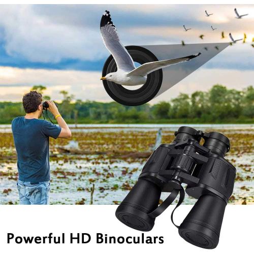  [아마존베스트]Farsaw 20x50 Binoculars for Adults Waterproof HD Binoculars Perfect for Bird Watching Travel Hunting Wildlife