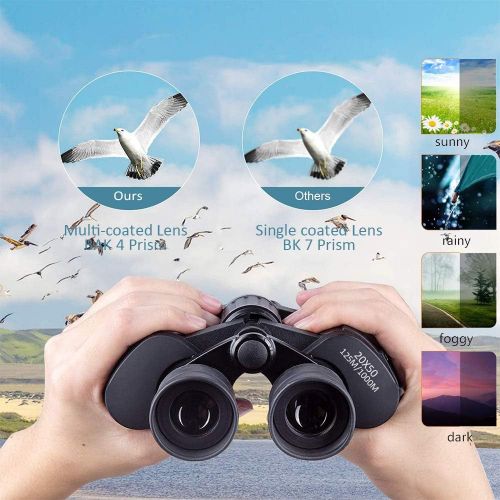  [아마존베스트]Farsaw 20x50 Binoculars for Adults Waterproof HD Binoculars Perfect for Bird Watching Travel Hunting Wildlife