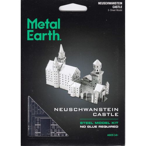  fascinations Metal Earth Neuschwanstein Castle 3D Metal Model Kit