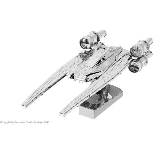  Fascinations Metal Earth 3D Metal Model Kits - Star Wars Rogue One Set of 4 - U-Wing Fighter, TIE Striker, Krennics Imperial Shuttle, K-2SO