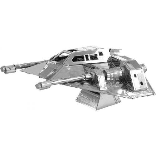  Fascinations Metal Earth 3D Model Kits Star Wars Set of 4 Snowspeeder - Imperial Shuttle - Slave 1 - AT-ST