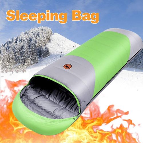  Fashinlook Desert Camel CS109 Autumn Winter Goose Down Outdoor Sleeping Bag Envelope Shape Hooded Keep Warm Sleeping Bags Lazy Bag