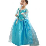 CXFashion Baby Girls Toddlers Princess Party Dress Up Costume Anna