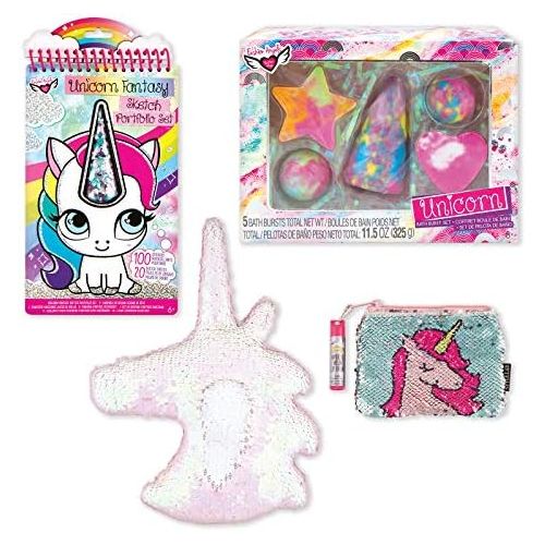  Fashion Angels 32665 Ultimate Unicorn Gift Set, 4pc Bundle, Amazon Exclusive, Multi