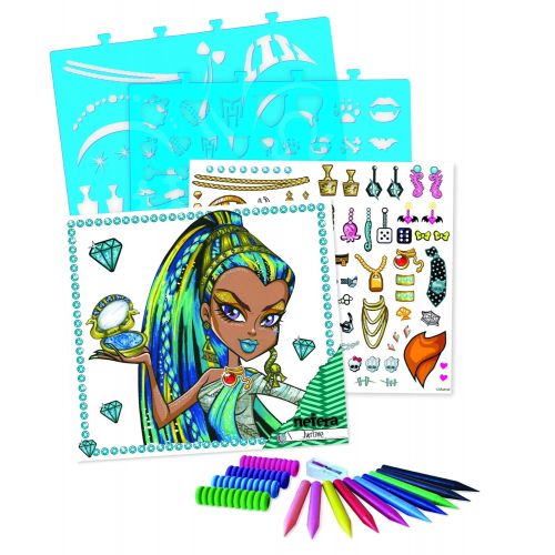  Fashion Angels Monster high Make UP Artist Sketch Portfolio