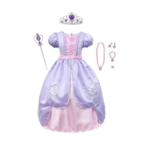  FashionModa4U New Sofia Deluxe Girls Costume Dress.