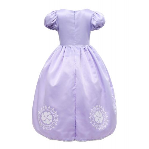  FashionModa4U New Sofia Deluxe Girls Costume Dress.