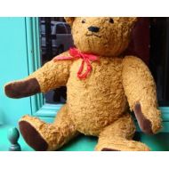 FashionanticVintage Antique Teddy Bear / Large Teddy Bear / Bear for Collectors / Antique Teddy Bear from 1930 - 1950s