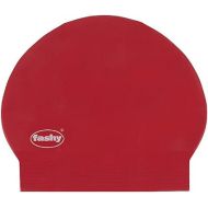 Fashy Unisex's Latex Cap, Red, one Size