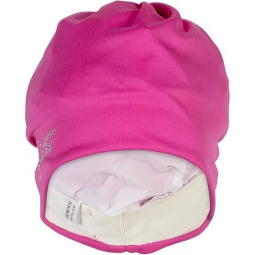  Fashy Ladies Pink Diamante Fabric Swimming Hat, standard size, 3479 43