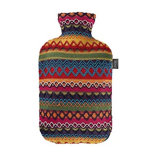  Marke: Fashy Fashy 6757 25 2007 Warmflasche mit Bezug im Peru - Design 2.0 L, braun - rosa