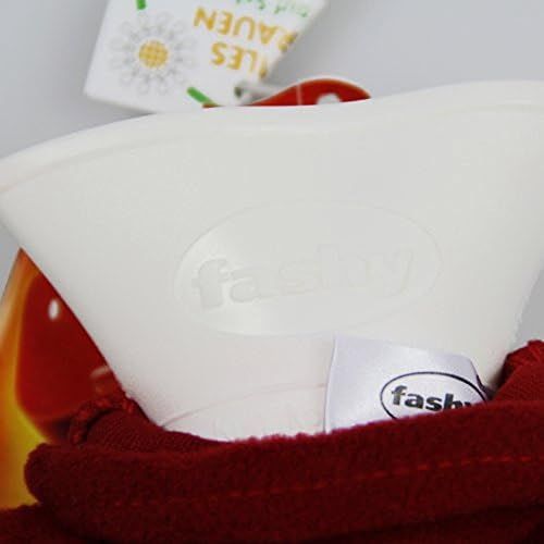  FASHY 6530 Thermoplast-Warmflasche + Bezug, 2,0l, farblich sortiert