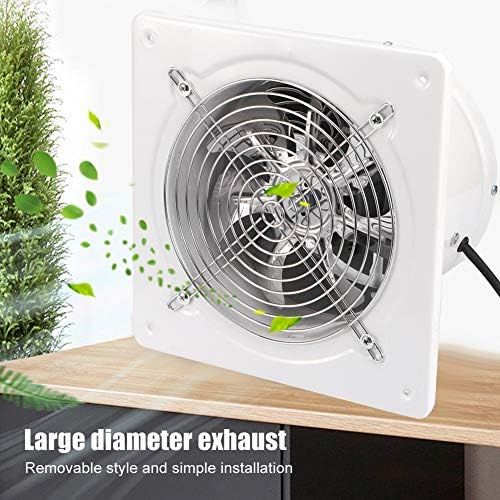  [아마존베스트]Fasient Extraction Fan 7 Inch Fan 180 mm Window/Wall Industrial Fan 220 V 50 W for Bathroom Kitchen