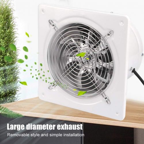  [아마존베스트]Fasient Extraction Fan 7 Inch Fan 180 mm Window/Wall Industrial Fan 220 V 50 W for Bathroom Kitchen