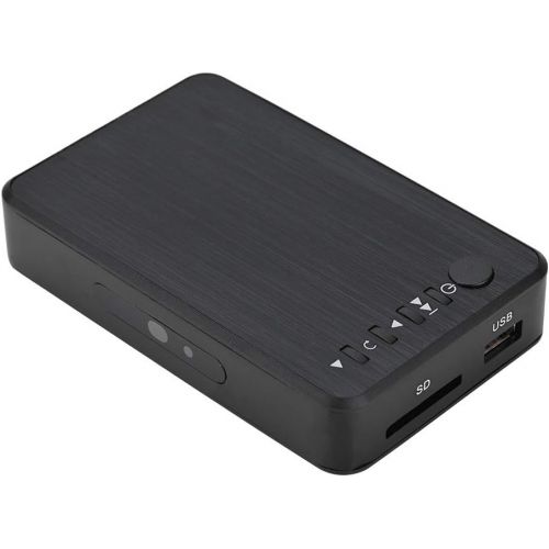  [아마존베스트]-Service-Informationen fasient HDMI Media Player Black 1080P HD Strong Compatibility Audio and Video Multimedia Player with IR Remote Control, Support USB Drive/Mobile Hard Drive/SD Card (EU)