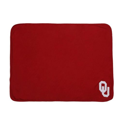  Fast Asleep NCAA University of Oklahoma Baby Blanket for Boy or Gir Red