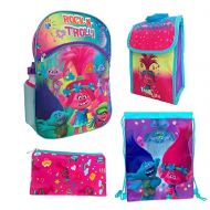 Fast Forward Rock-N-Troll 5pc Dreamworks Trolls Backpack Value Set