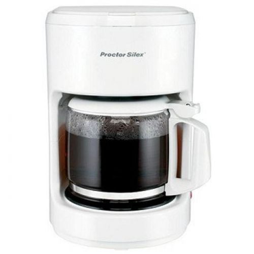  FastFood 48350 WHT 10 Cup Coffee Maker - White pack of 2