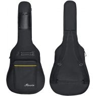 [아마존베스트]Faswin 41 Inch Guitar Bag Dual Adjustable Shoulder Strap Acoustic Guitar Gig Bag - Black