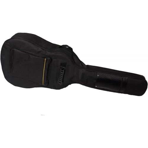  [아마존베스트]Faswin 41 Inch Guitar Bag Dual Adjustable Shoulder Strap Acoustic Guitar Gig Bag - Black