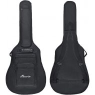 [아마존베스트]Faswin 41 Inch Acoustic Guitar Padded Gig Bag with 6 Pockets, Pick Sampler and Guitar Strap