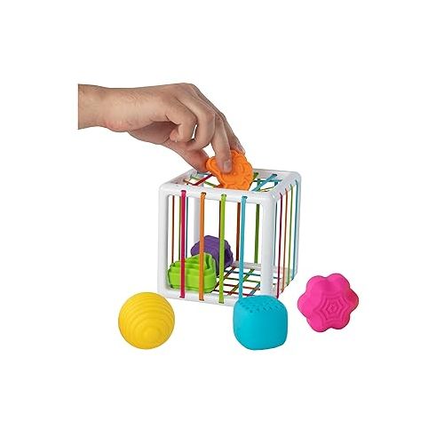  Fat Brain Toys InnyBin - Sensory Shape-Learning Toy for Babies & Toddlers