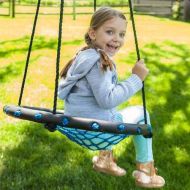 Fat Brain Toys Swing-a-Ring Small - 1-Person Ring Swing with Rope Seat, Ages 3+