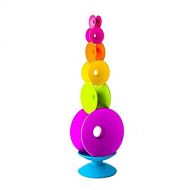[아마존베스트]Fat Brain Toys Spoolz, Balancing and Stacking Toys for Toddlers, Set of 7, Multicolor