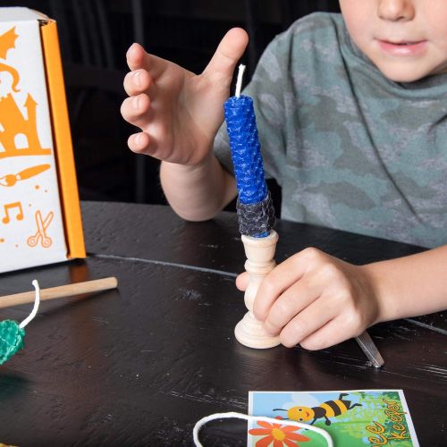  Fat Brain Toys Surprise Ride - Build Beeswax Candles Activity Kit Arts & Crafts for Ages 5 to 10