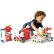 Fat Brain Toys Fire Station Playset