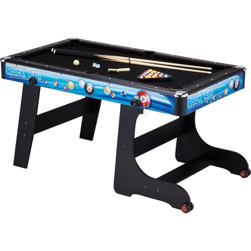  Fat Cat Stormstrike 5-Foot Space-Saving Folding BilliardPool Game Table