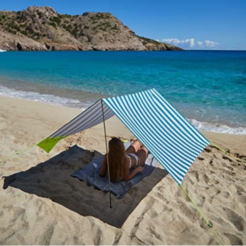  Fatboy Miasun Portable Beach Sun Shade, Azur, One Size