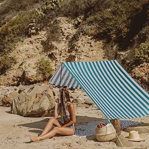  Fatboy Miasun Portable Beach Sun Shade, Azur, One Size