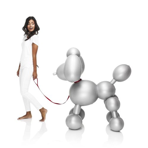  Fatboy Inflatable Poodle Dolly Decor, Silver