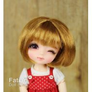 Fatiao - Dollfie Lati Yellow Pukifee 5-6 Angel Doll Wig - Caramel Gold