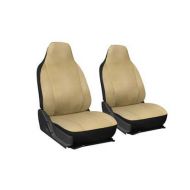 Faux Leather Front Bucket Car Seat Cover Set (2-Piece)