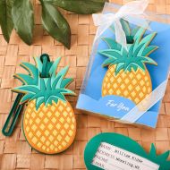 FavorOnline Pineapple Themed Luggage Tag Travel Favors, 24