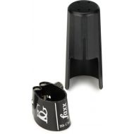 Faxx by BG Flex Fabric ligature for Bb Clarinet with Cap