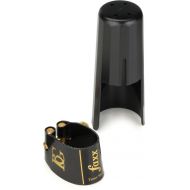 Faxx by BG Flex Fabric ligature for Tenor Saxophone with Cap