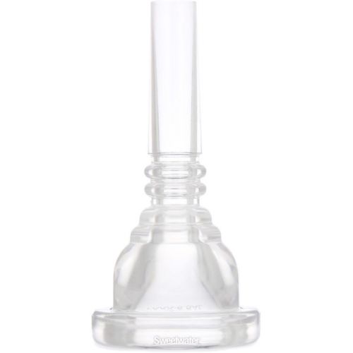  Faxx Clear Plastic Trombone Mouthpiece - Small Shank, 6.5AL