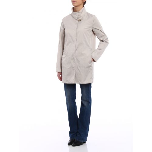  Fay Ultralight beige nylon rain coat