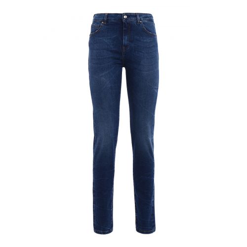  Fay Stretch denim faded jeans