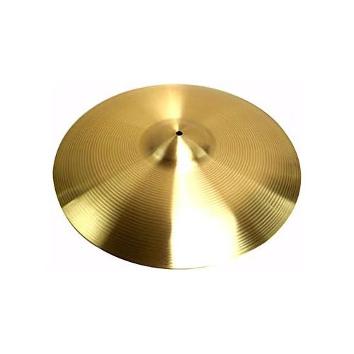  [아마존베스트]Fayeille Ride Cymbals Durable Instrument Vintage Style Traditional Standard Beginner Replacement Drum Kit Crash Sy Installation Brass Alloy, as shown, 2