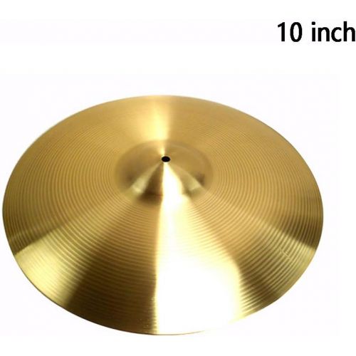  [아마존베스트]Fayeille Ride Cymbals Durable Instrument Vintage Style Traditional Standard Beginner Replacement Drum Kit Crash Sy Installation Brass Alloy, as shown, 2